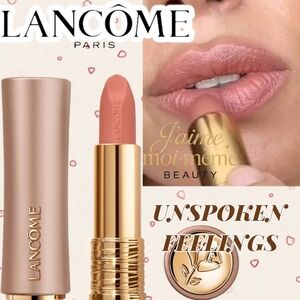 Lancome Soft Matte Lipstick in Unspoken Feelings (Warm Nude Brown)